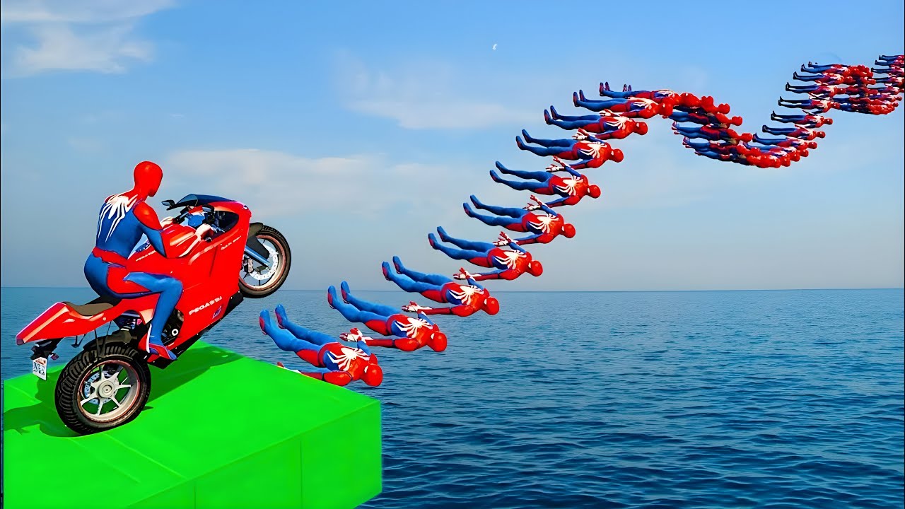 الرجل العنكبوت انقاذ باتمان Spider-Man Rescue batman vs iron man vs venom funny Game GTA 5 superhero