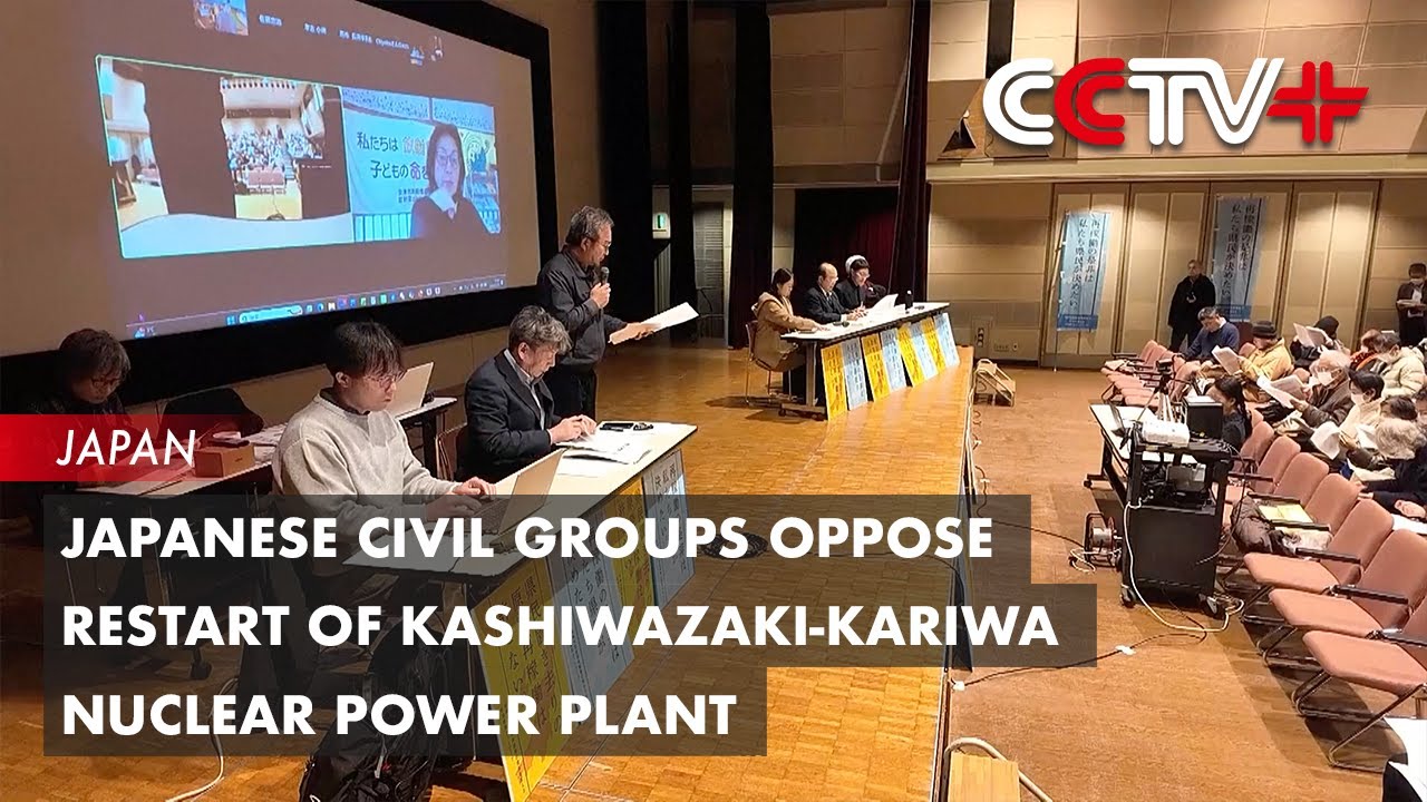 Japanese Civil Groups Oppose Restart of Kashiwazaki-Kariwa Nuclear Power Plant