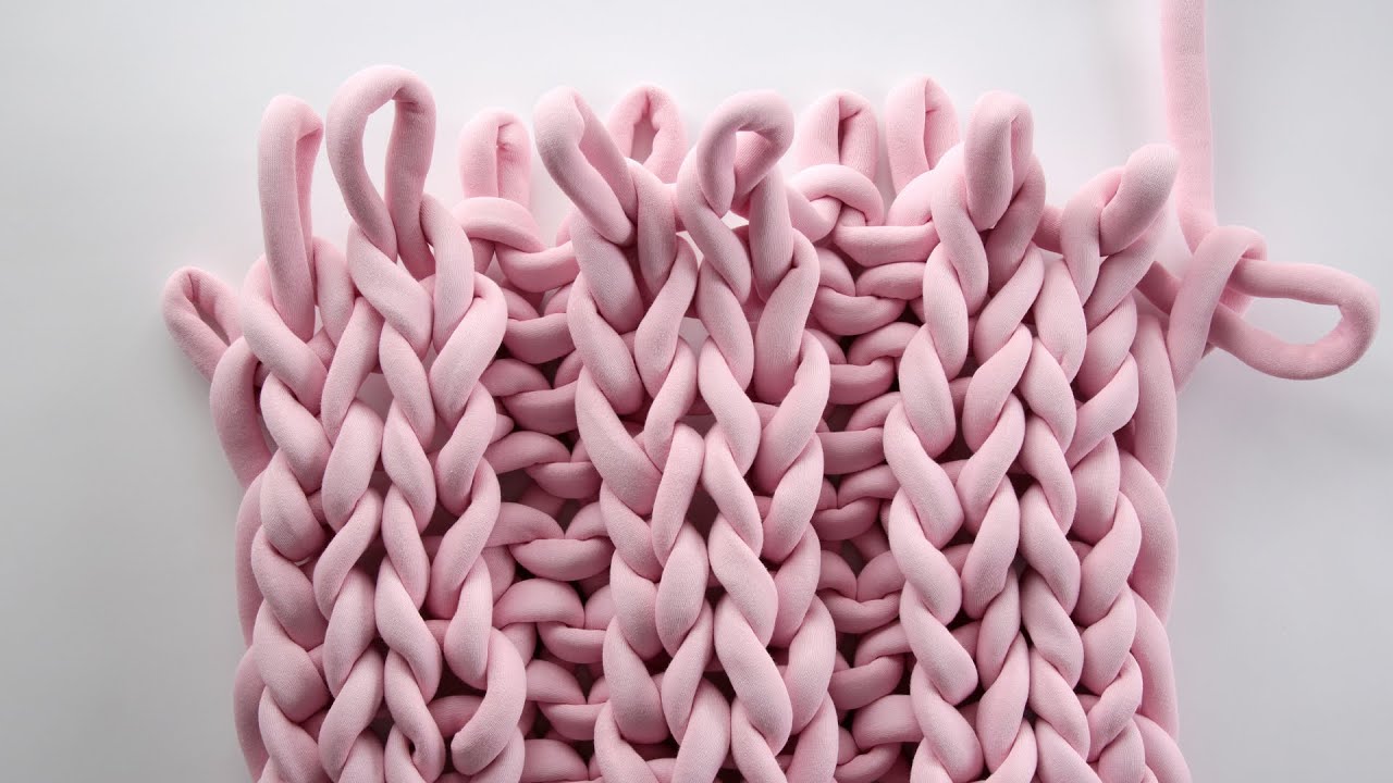 Convert a stockinette stitch into a rib stitch blanket.