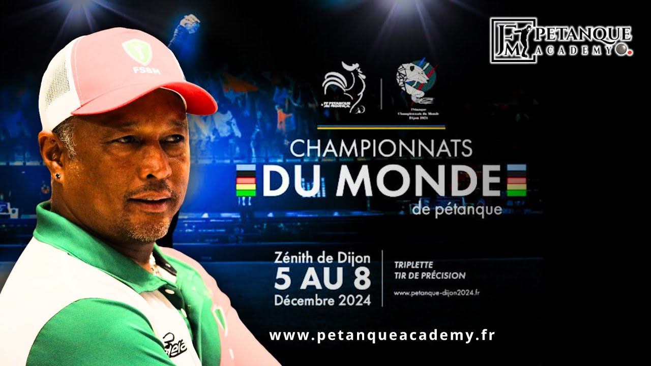 Astuces d'un Champion du Monde de P&eacute;tanque 2024 🇫🇷 Christian Andriantseheno 💪