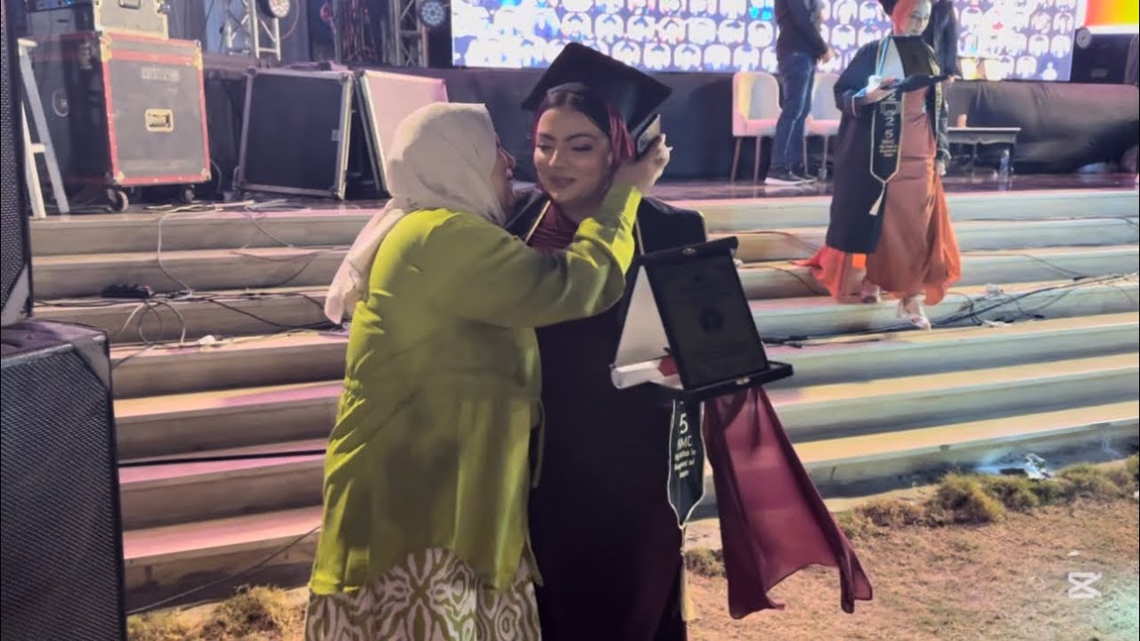 حفلة التخرج ♥️ فرحة اهلي بيا 💕 ماما عيطت🥹 