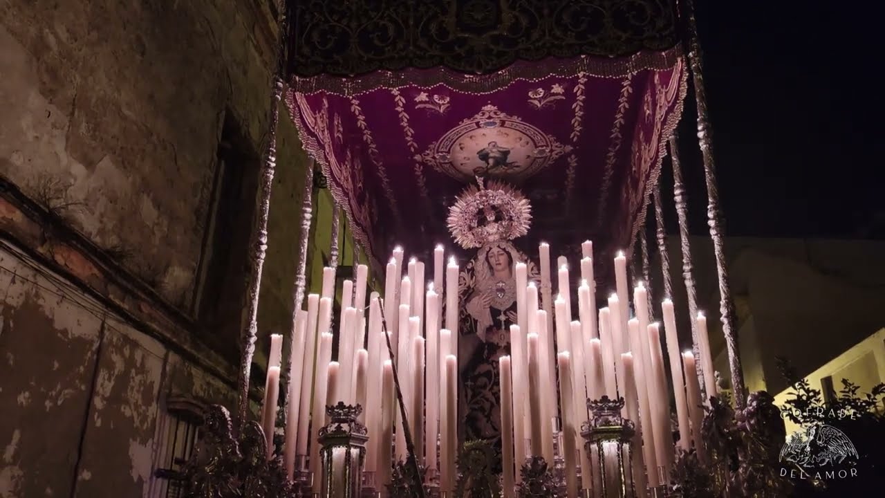 Angustia de María, c/ Empedrada MULTICÁMARA, Traslado San Miguel, Magna Mariana Jerez 2024