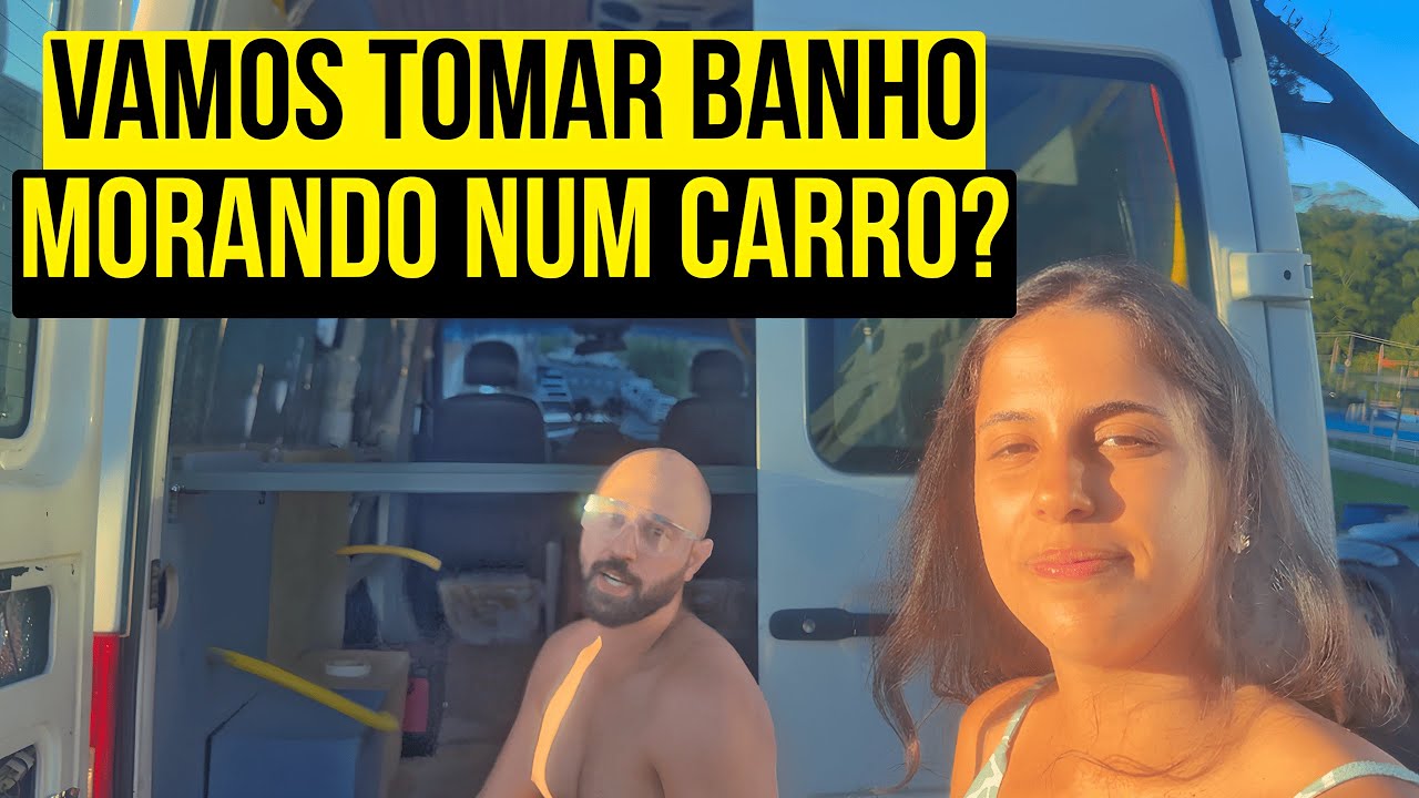 É possível TOMAR BANHO quente morando em um CARRO?