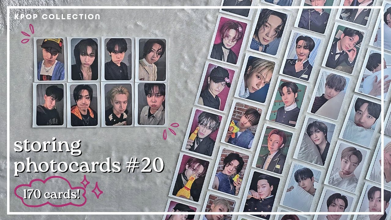 Storing Photocards #20 | Literally just ATEEZ cards 😂🏴&zwj;☠️