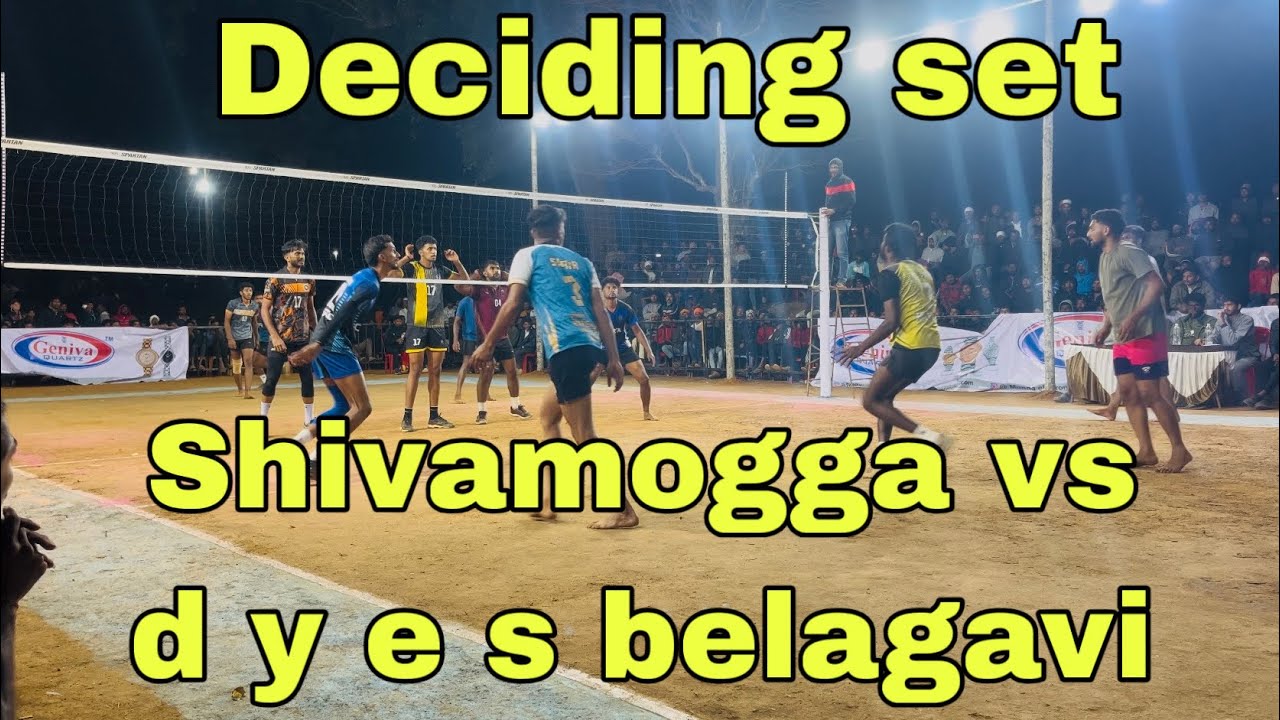 Deciding set Shivamogga vs dyes belagavi 