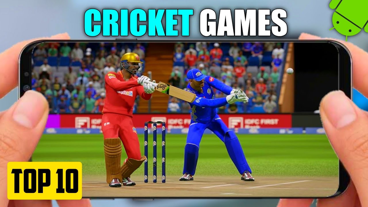 Top 10 Cricket Games For Android *2025* [Hindi]