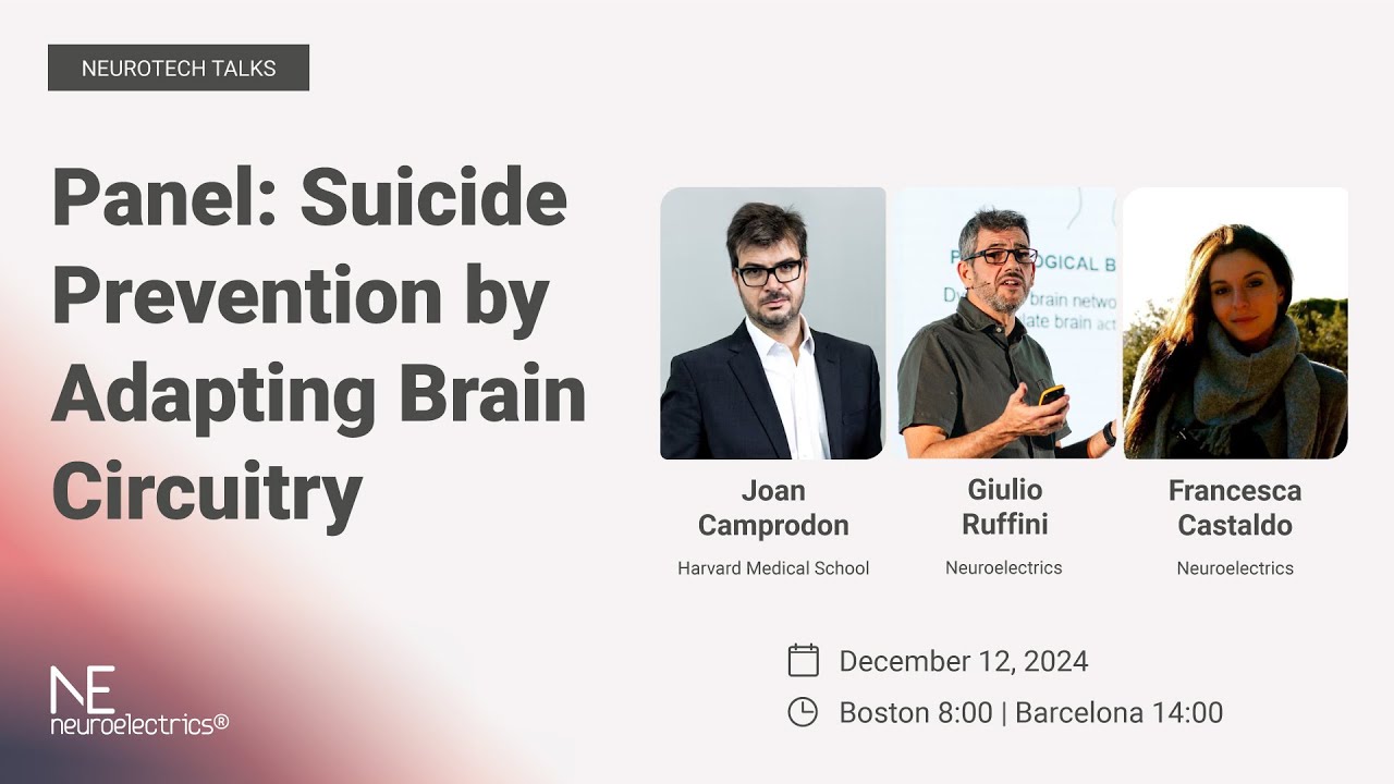 Suicide Prevention by Adapting Brain Circuitry