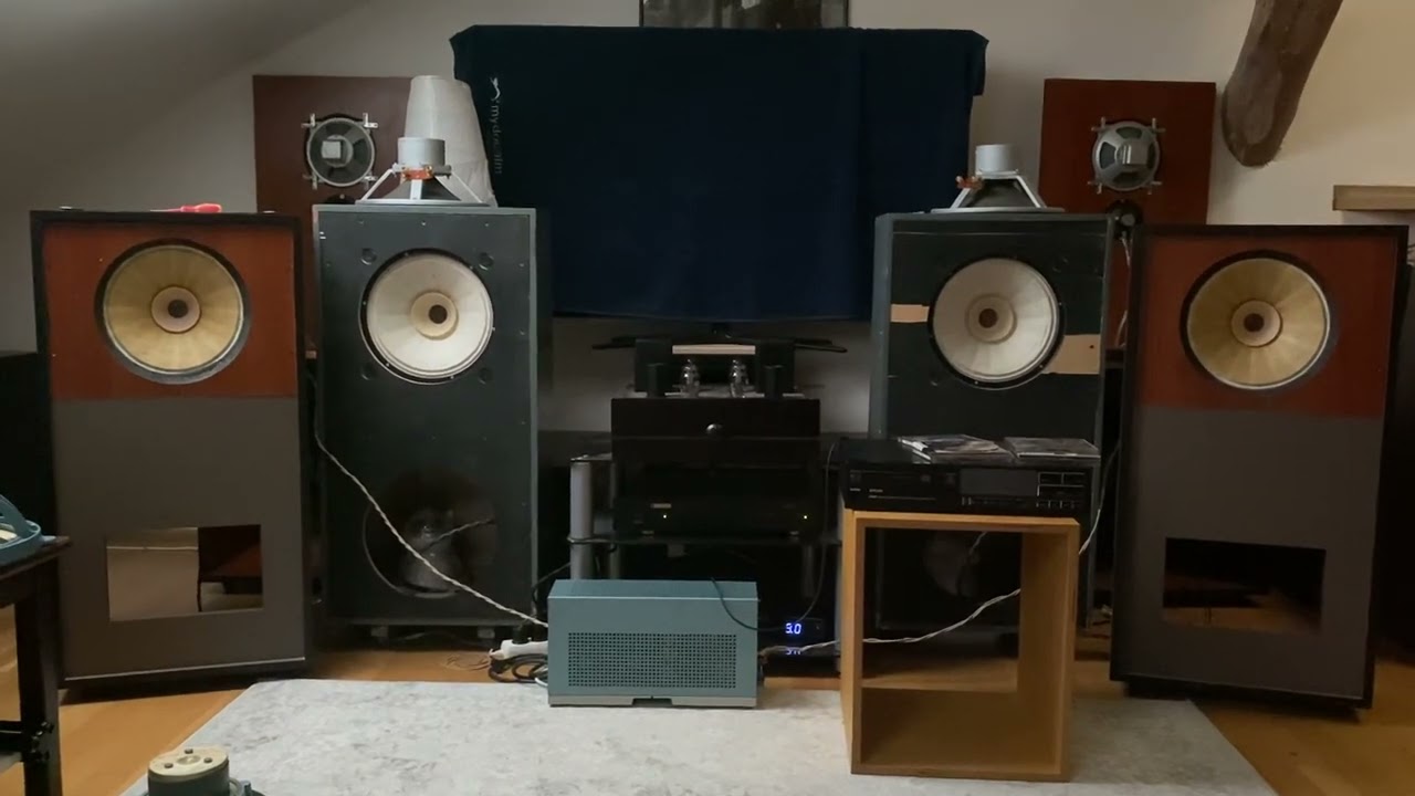 12” field coil speakers. T. Chapman 2