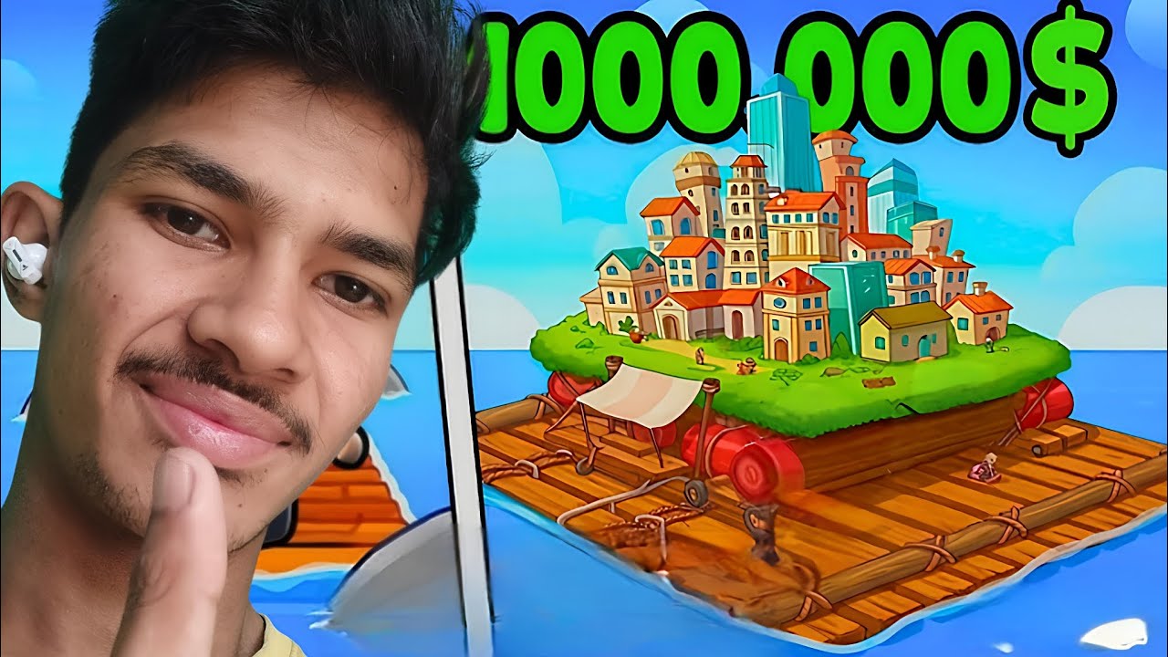 RAFT BASE IN ROBLOX 🤯 MILLIONS DOLLER HOUSE 🏡