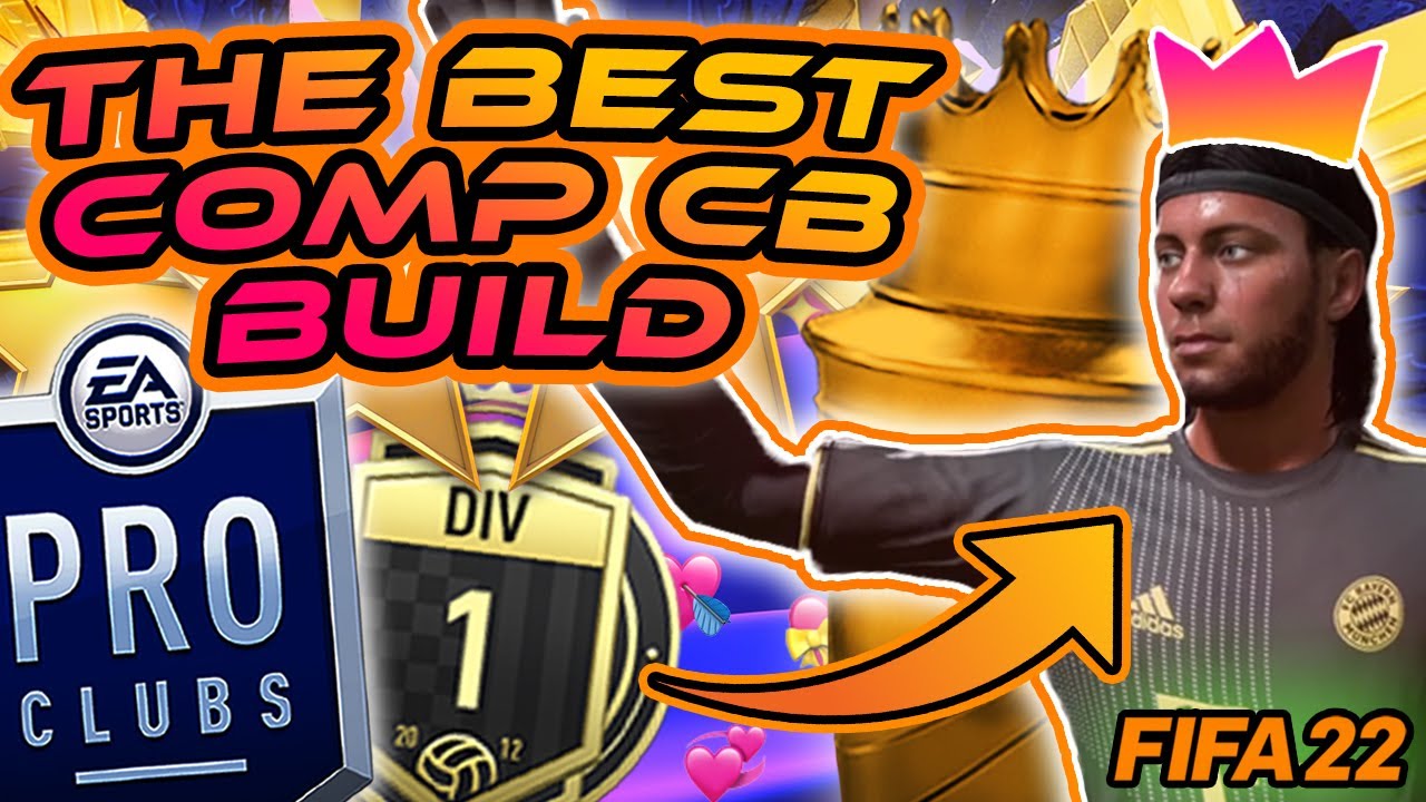 END GAME CB BUILD - The BEST *11v11 COMP* DEFENDER BUILD in FIFA 22 Pro Clubs (SKILL TREE & PERKS) !