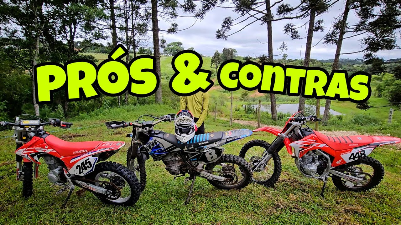 COMPARATIVO CRF 230 X TTR 230 X CRF 250 - QUAL É A MELHOR? REVIEW BY ANTONIO MOCELIM 