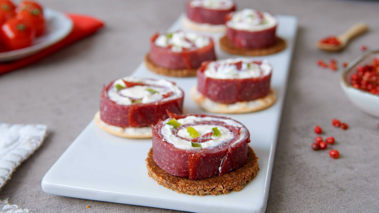 Impress All Of The Guests At Your Next Party With These 4 Spectacular Salami Snacks!