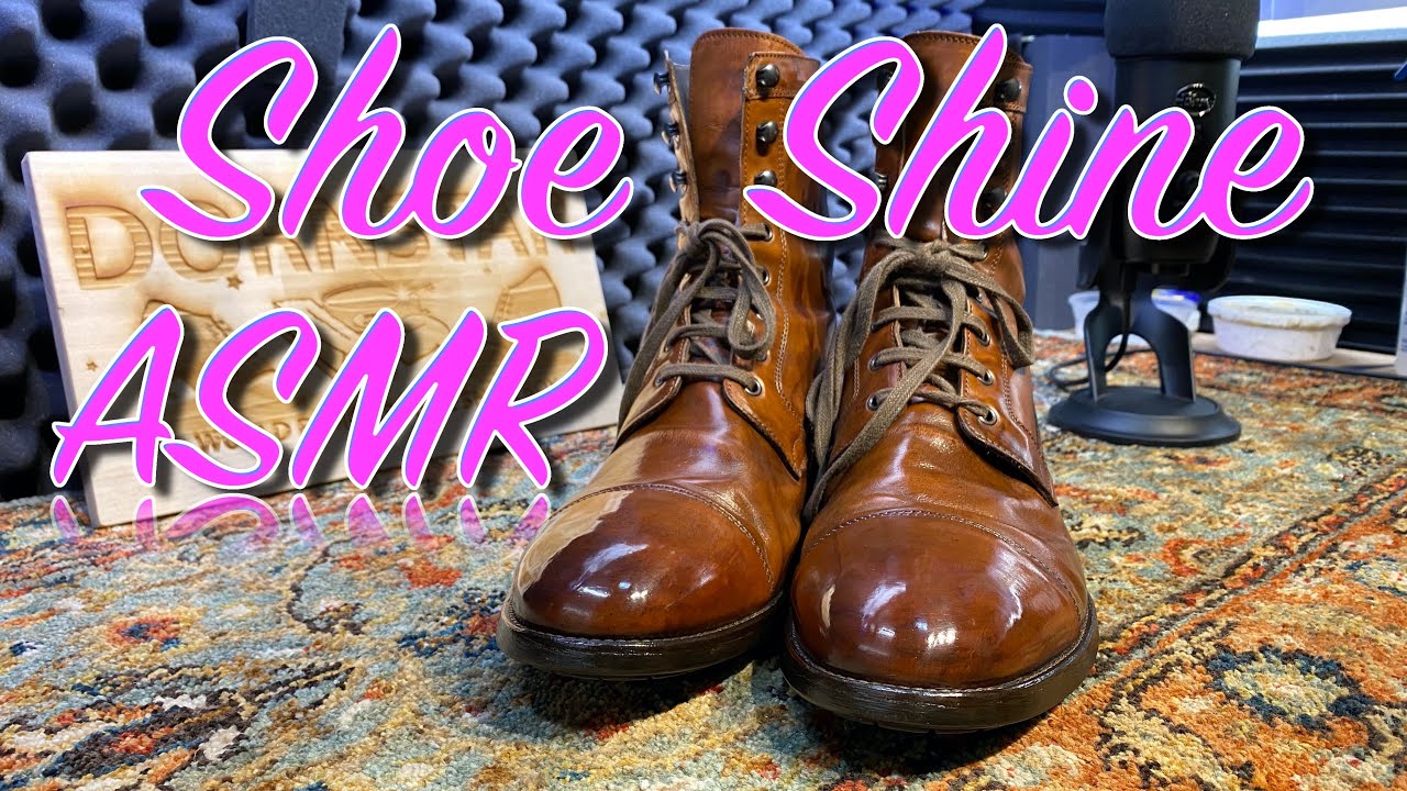 ASMR Shoe Shine | To Boot NY Dress Boots | 0-100 #ShoeShine