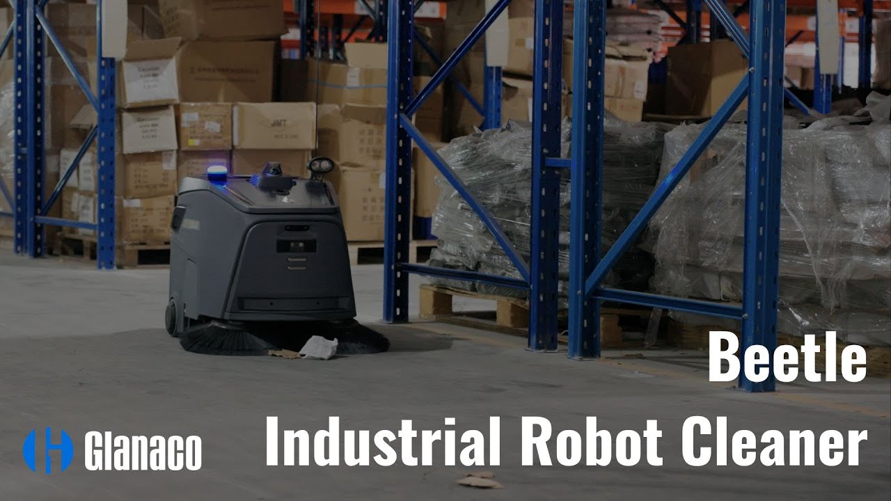 Beetle: Glanaco Industrial Cleaning Robot