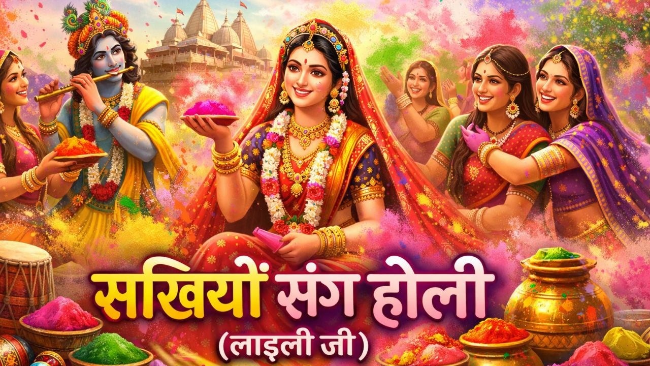 लाड़ली जी का सबसे प्यारा होली भजन | चलो बरसाने होली खेलें लाड़ो रानी के संग | Holi Special 2026