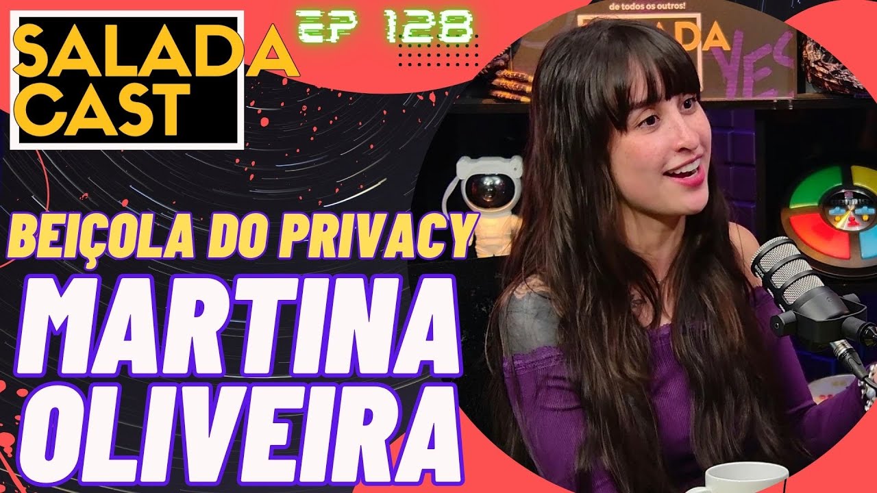 MARTINA OLIVEIRA NO SALADACAST: MAIS AUTENTICA QUE NUNCA! AO VIVO EP 128
