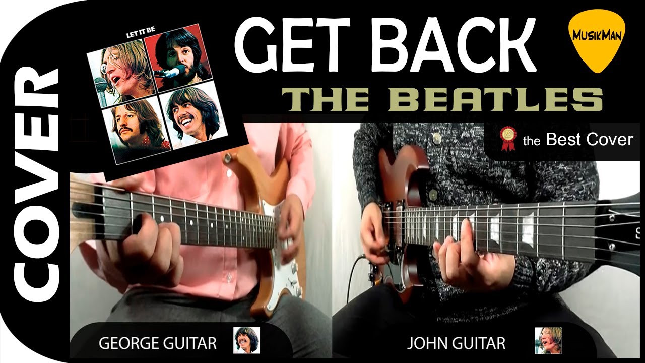 GET BACK 🚶 - The Beatles / GUITAR Cover / MusikMan N°178