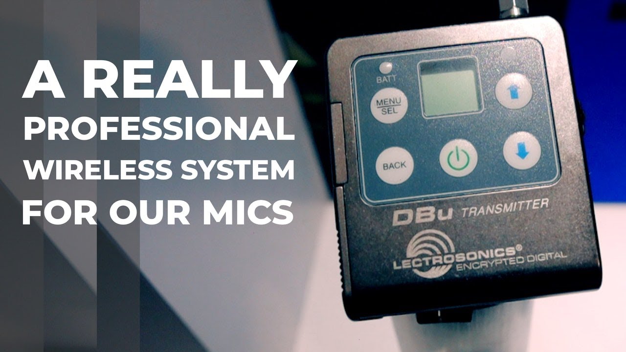 Lectrosonics D Squared - A really professional wireless system for our mics