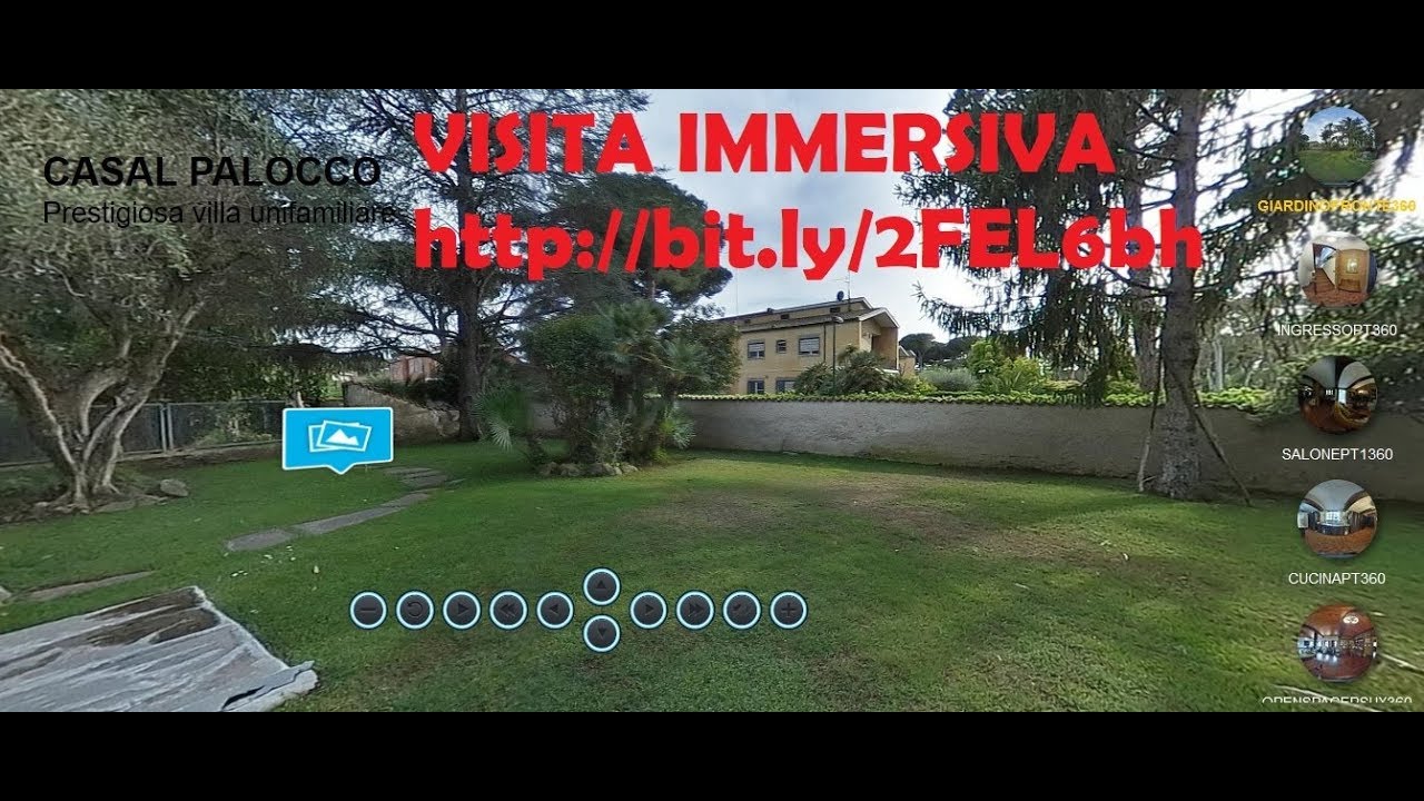 CASAL PALOCCO - VILLA UNIFAMILIARE - VISITA IMMERSIVA http://bit.ly/2FEL6bh