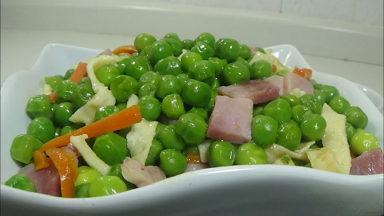 GUISANTES TRES DELICIAS. COCINA FUSIÓN.