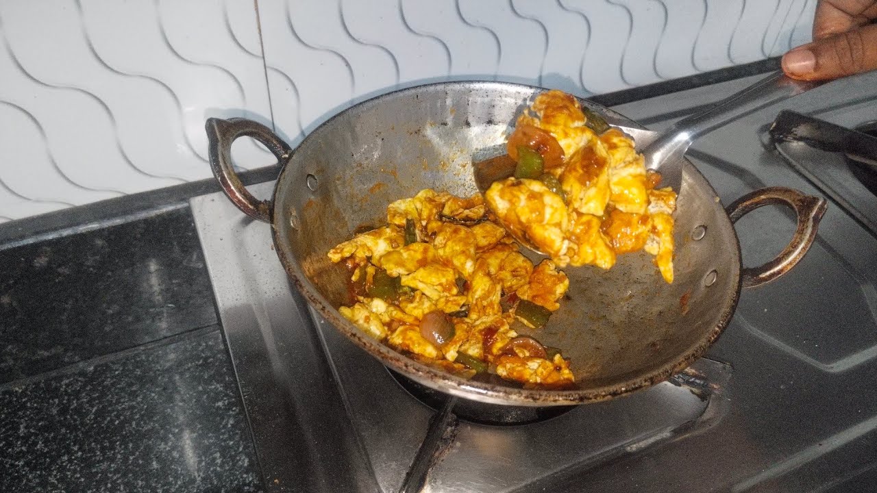 Egg Chilli‼️How to Make Chilli Eggs (Recipe for Beginners)#chilliegg​ #recipeforbeginers​ 