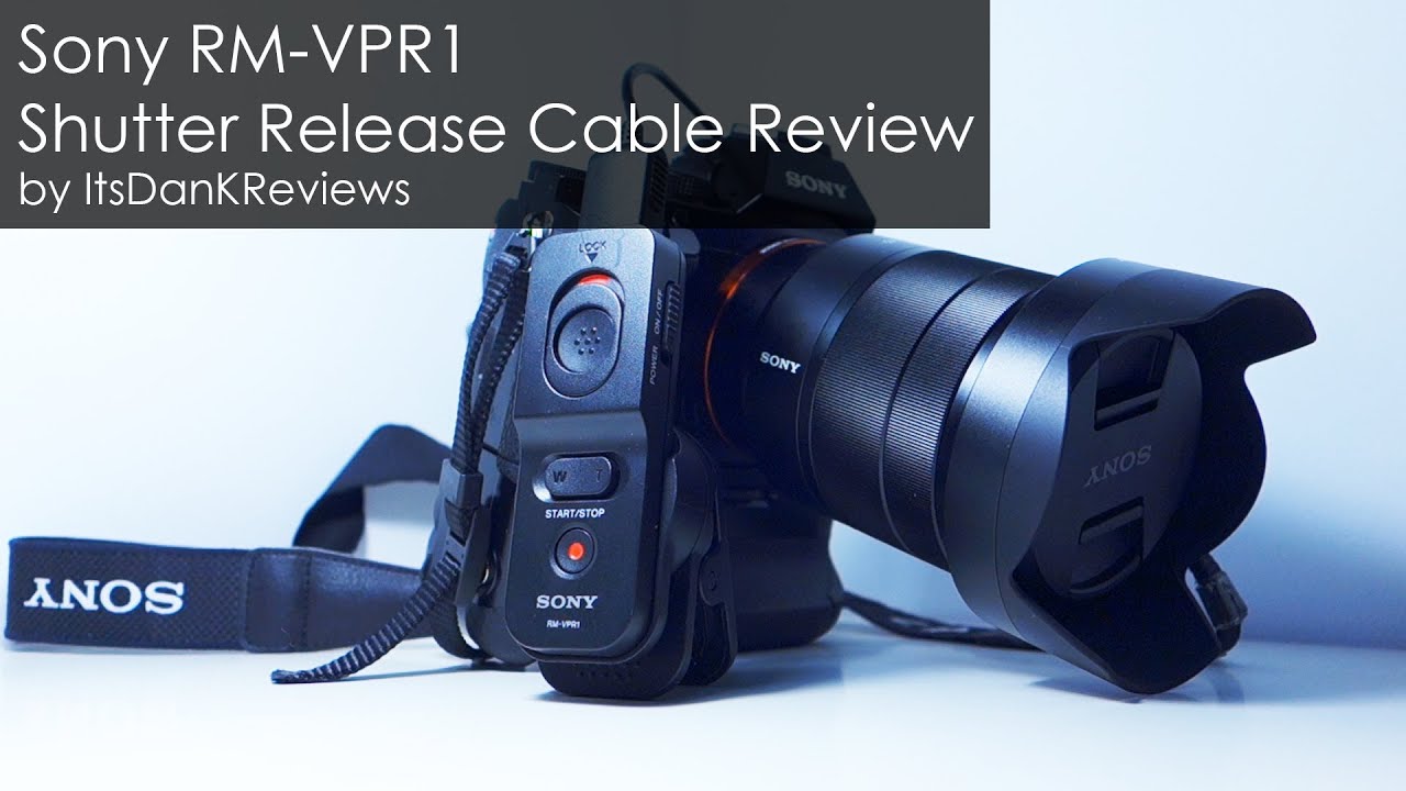 Sony RM-VPR1 Shutter Release Cable Remote Review for A7/A7R