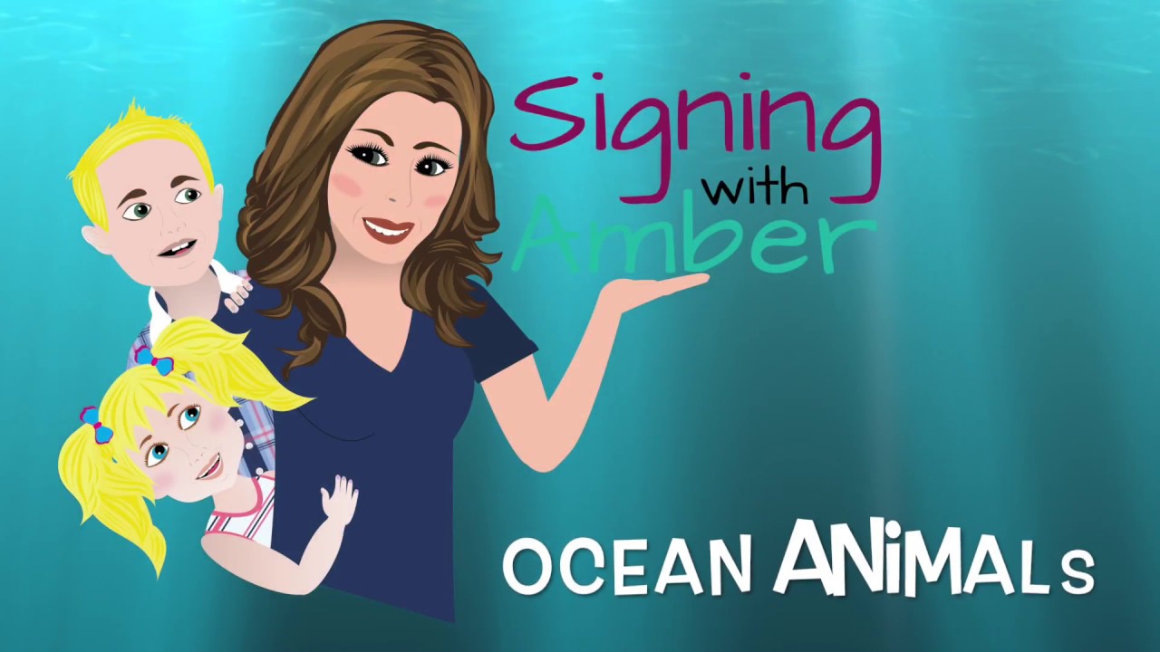 ASL Signs for Ocean Animals