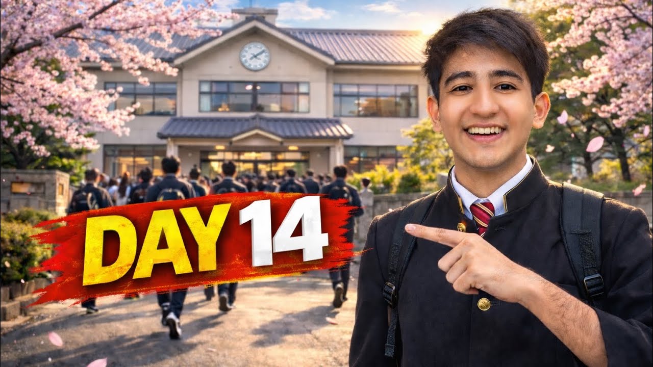 Day 14 in a life of Japan highschool student 🇯🇵