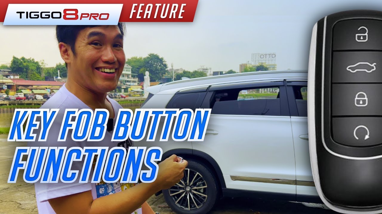 Key Fob Button Functions (Chery Tiggo 8 Pro 1.6T 2022)