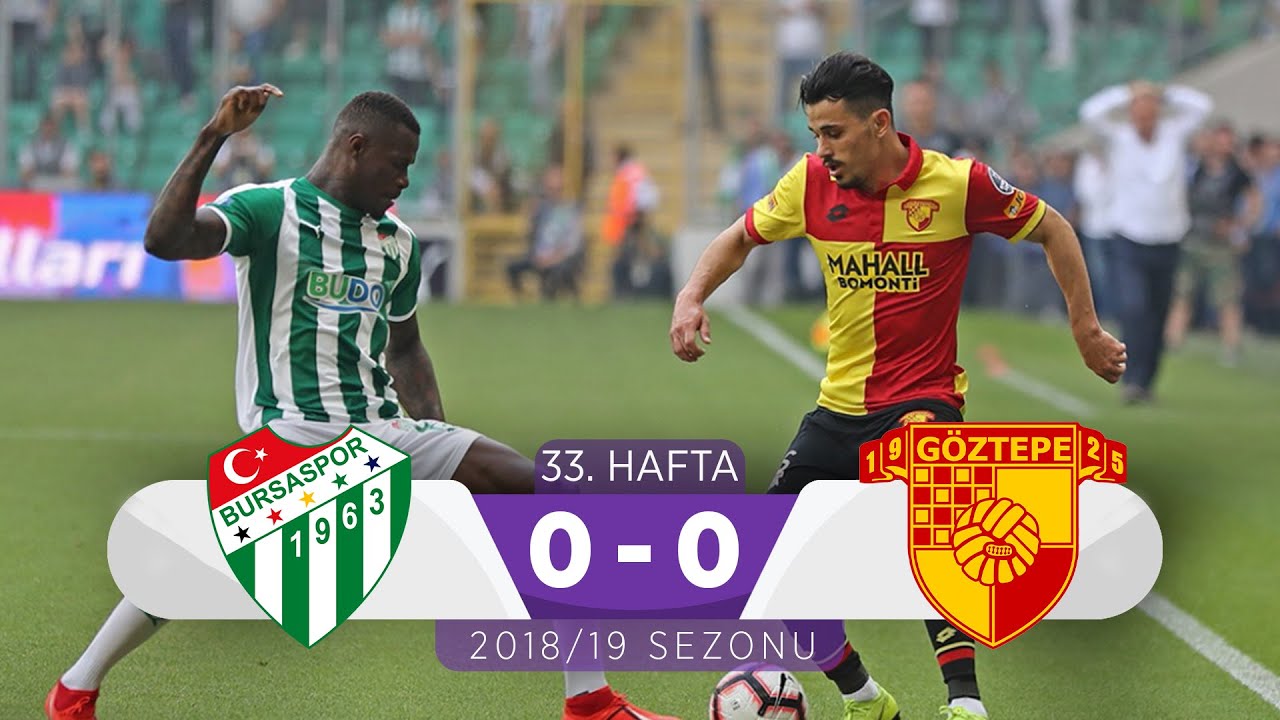Bursaspor (0-0) Göztepe | 33. Hafta - 2018/19