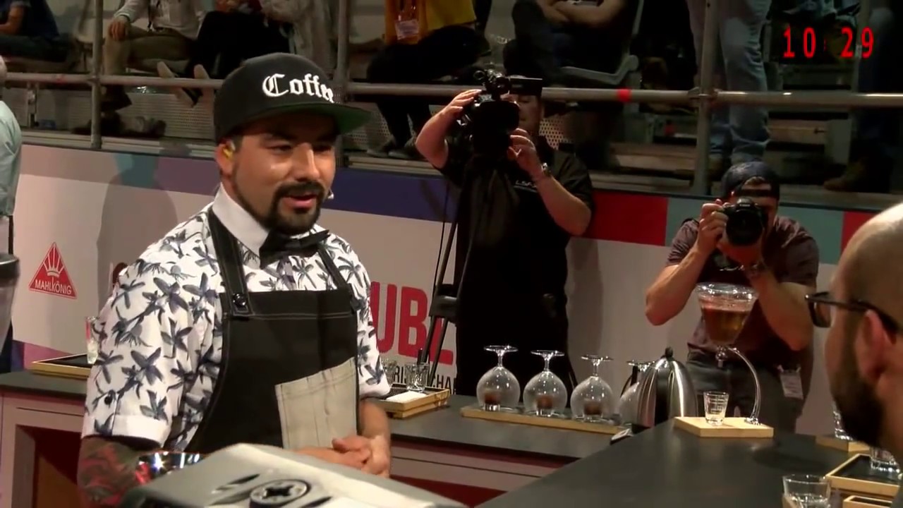 Presentación de Mauricio Romero World Barista Championship Dublin 2016