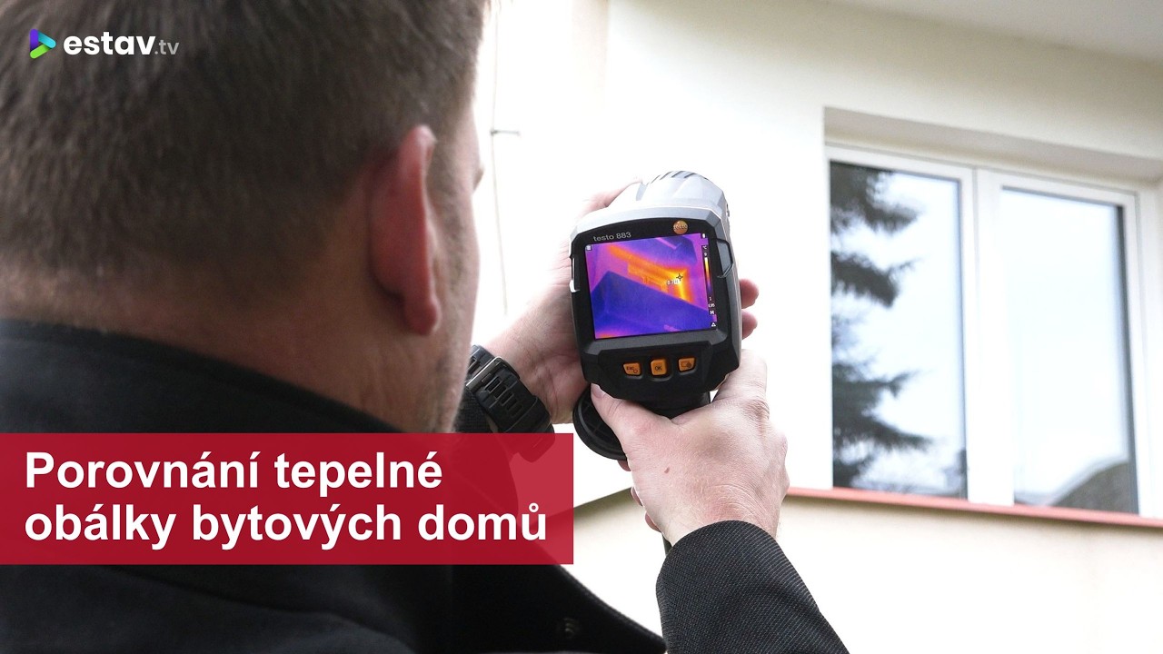 Porovnání tepelněizolační obálky bytových domů