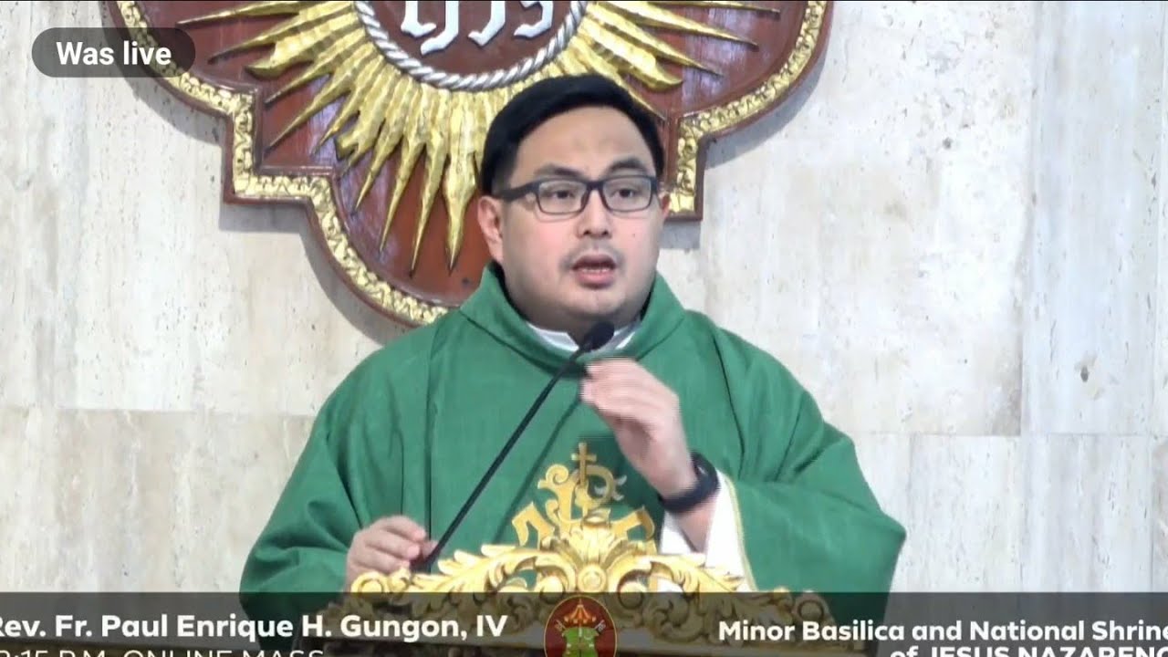 QUIAPO CHURCH LIVE TV MASS TODAY 12:15 PM JANUARY 29, 2026 THURSDAY MASS