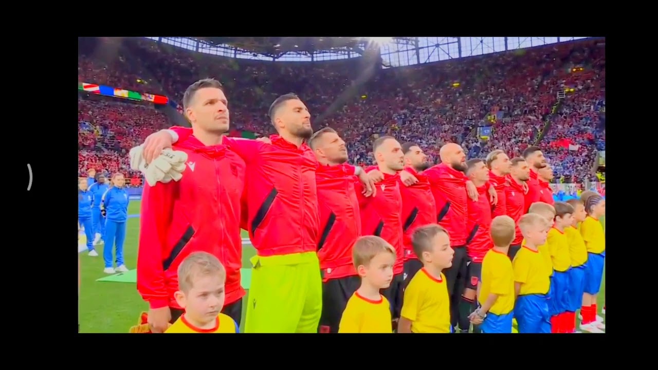 Italy vs Albania National Anthem - EURO 2024