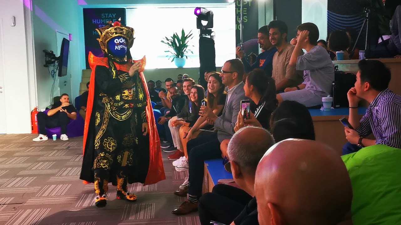 Chinese Mask Changing Company Logo Show - Ae Jay 变脸