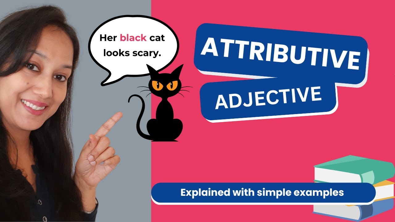 What are Attributive adjectives? #adjective #english