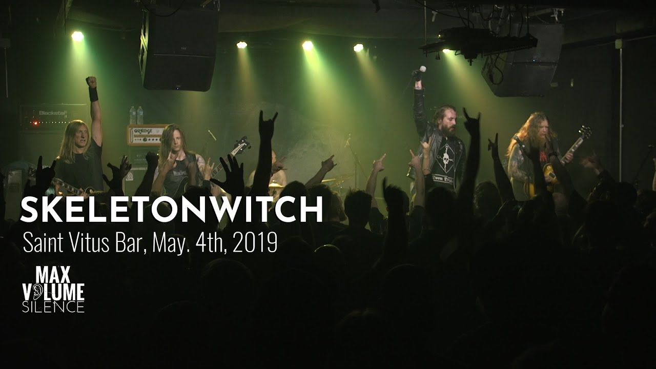 SKELETONWITCH live at Saint Vitus Bar, May 4th, 2019 (FULL SET)