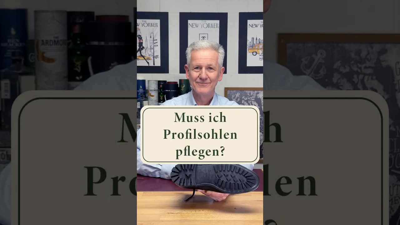 Muss ich Profilsohlen pflegen?