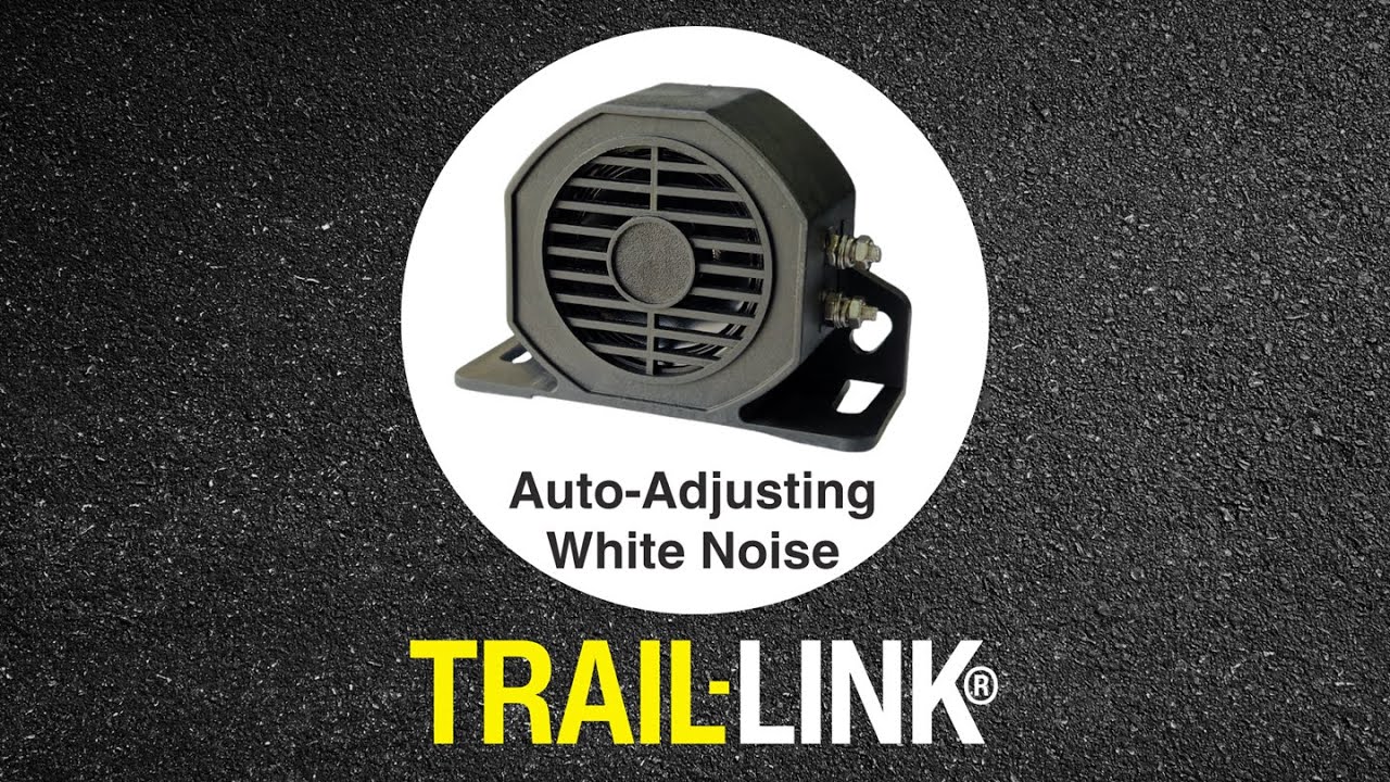 Backup Alarm - Auto-Adjusting WHITE NOISE | TRAIL-LINK