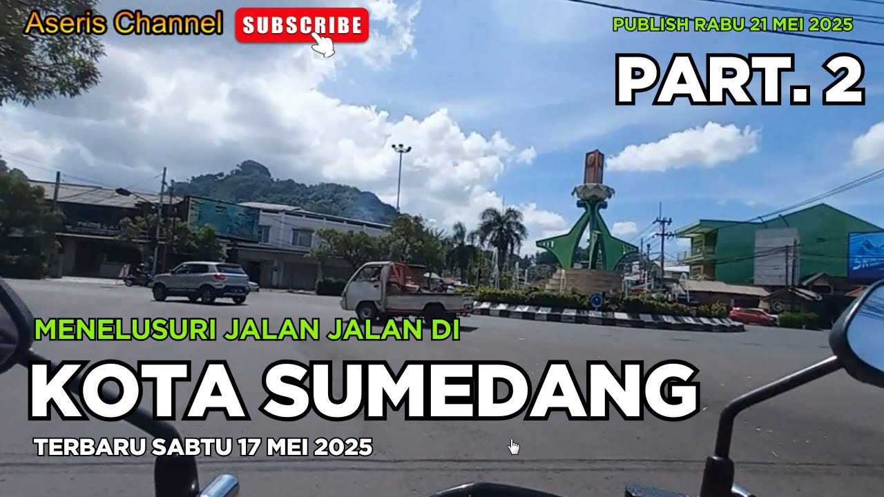 Menelusuri Jalan Jalan Di Kota Sumedang Jawa Barat || Terbaru Part. 2