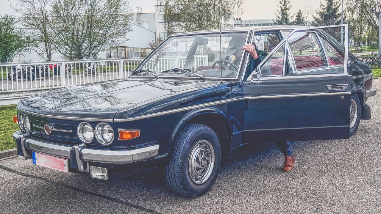 Tatra 613 mit V8 Motor Vorstellung, Rundgang, Motor starten