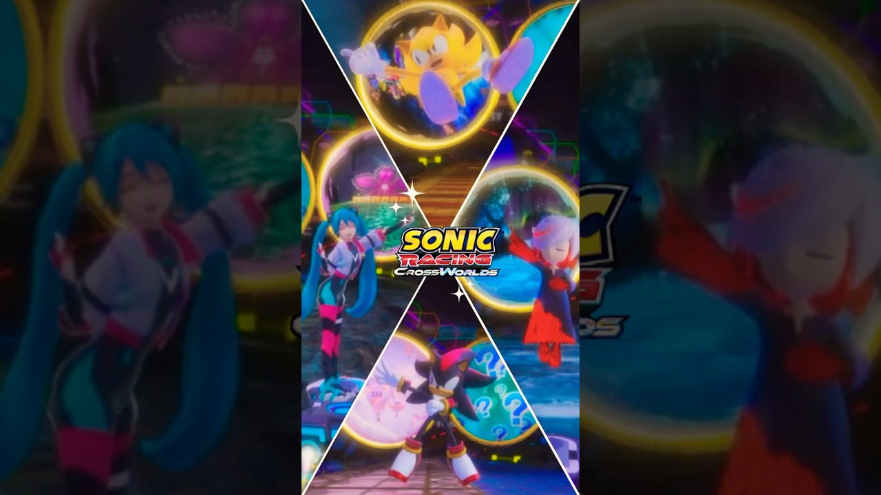 All Track Select Animations in Sonic Racing: CrossWorlds
