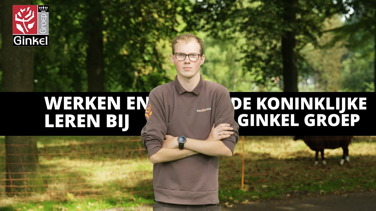 Werken en leren bij Koninklijke Ginkel Groep - MBO praktijkleren met Gijs
