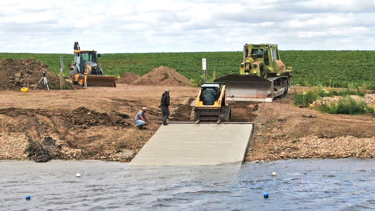 Twin Lakes Boat Ramp Construction - NDGNF - 08-02-2022