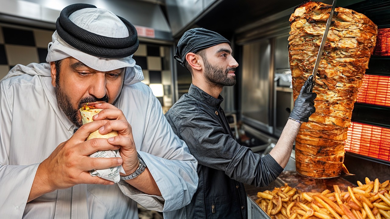 رحلة البحث عن أفضل شاورما في قطر 😋🥩🍗 الشاورما اللي تخليّك تقول: يا سلام يا سلام!