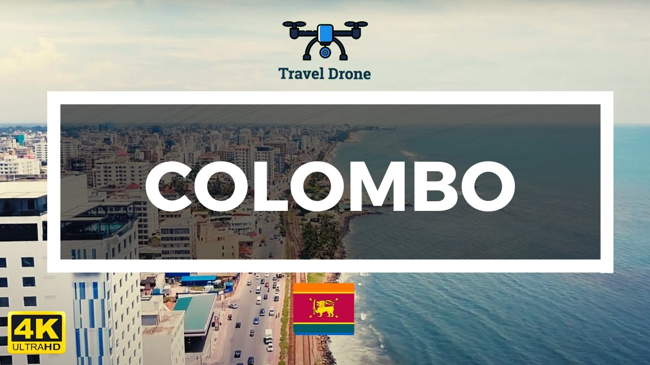 Beautiful Aerial Video of Colombo 🇱🇰 Sri Lanka by Drone 4K