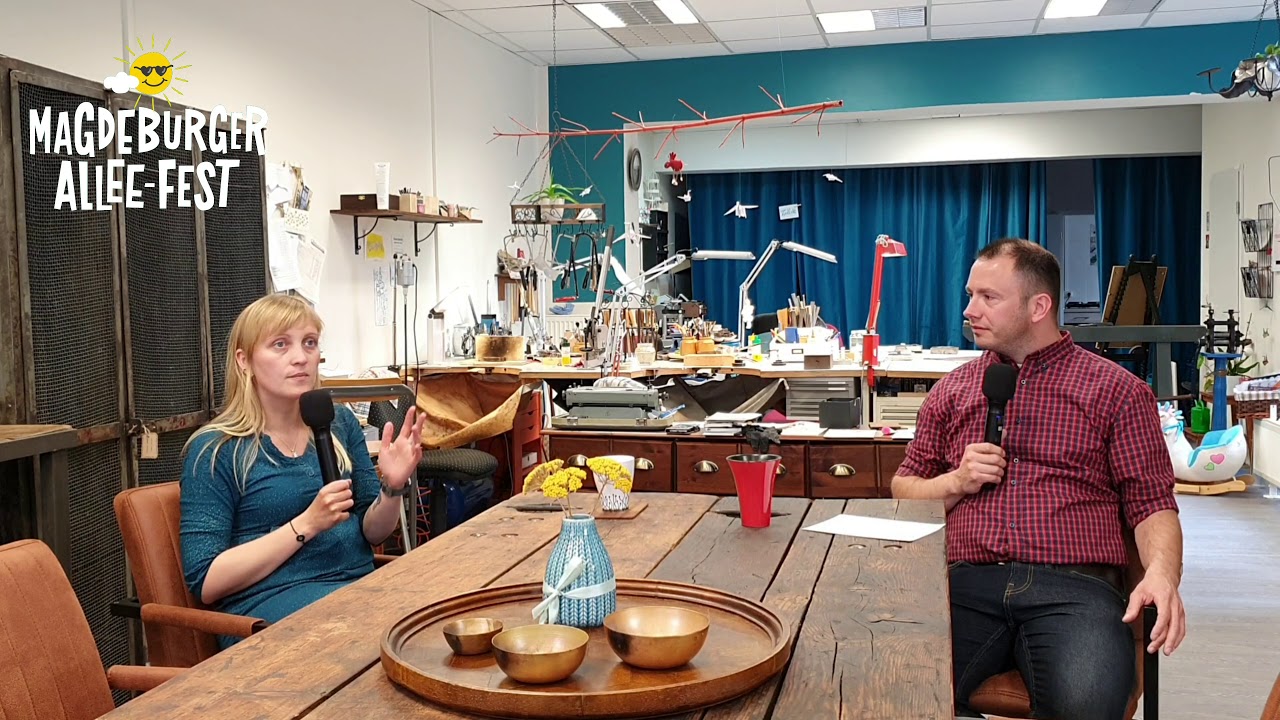Interview mit Silva Pannicke vom Schmuckdesign dEtAiL in der Magdeburger Allee 78 in Erfurt.