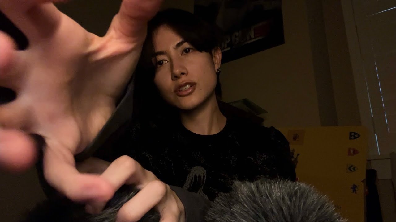 Fuzzy mic tingles for sleep ASMR