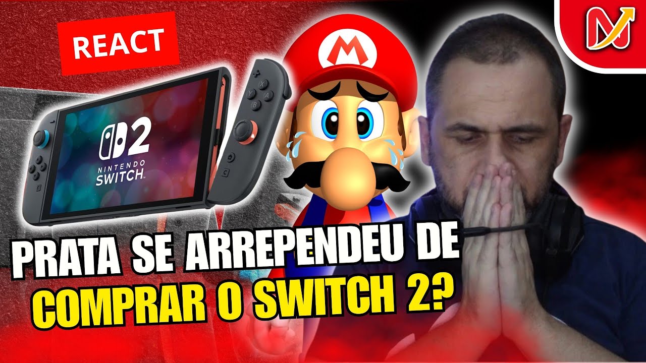ELE FOI UM OTÁRIO DE COMPRAR UM NINTENDO SWITCH 2 ?