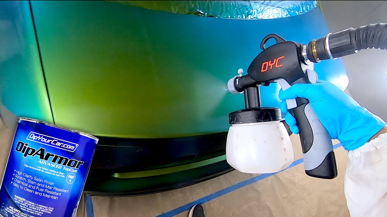 Spraying PEARLS and COLORSHIFTS in DIP ARMOR (ZTG HyperShift)